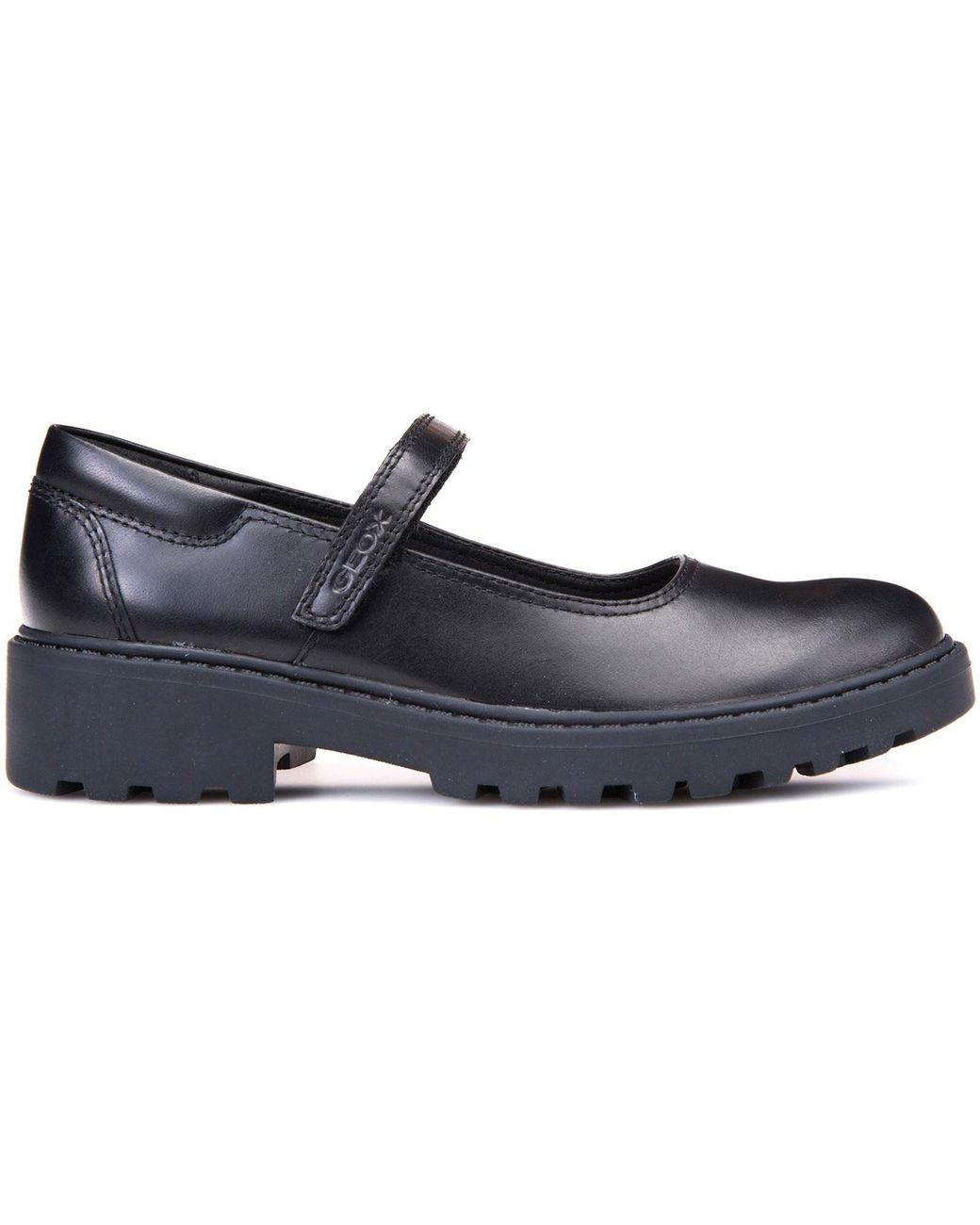 Geox Blue J Casey G. P Leather Shoes
