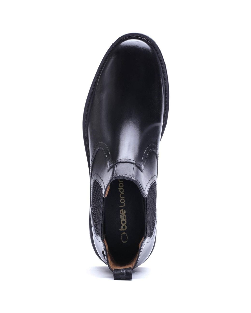 Base London Blue Smith Leather Boots for men