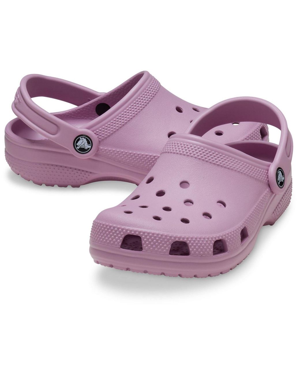 CROCSTM Purple Toddler Classic Clog Synthetic Hydrangea Clogs