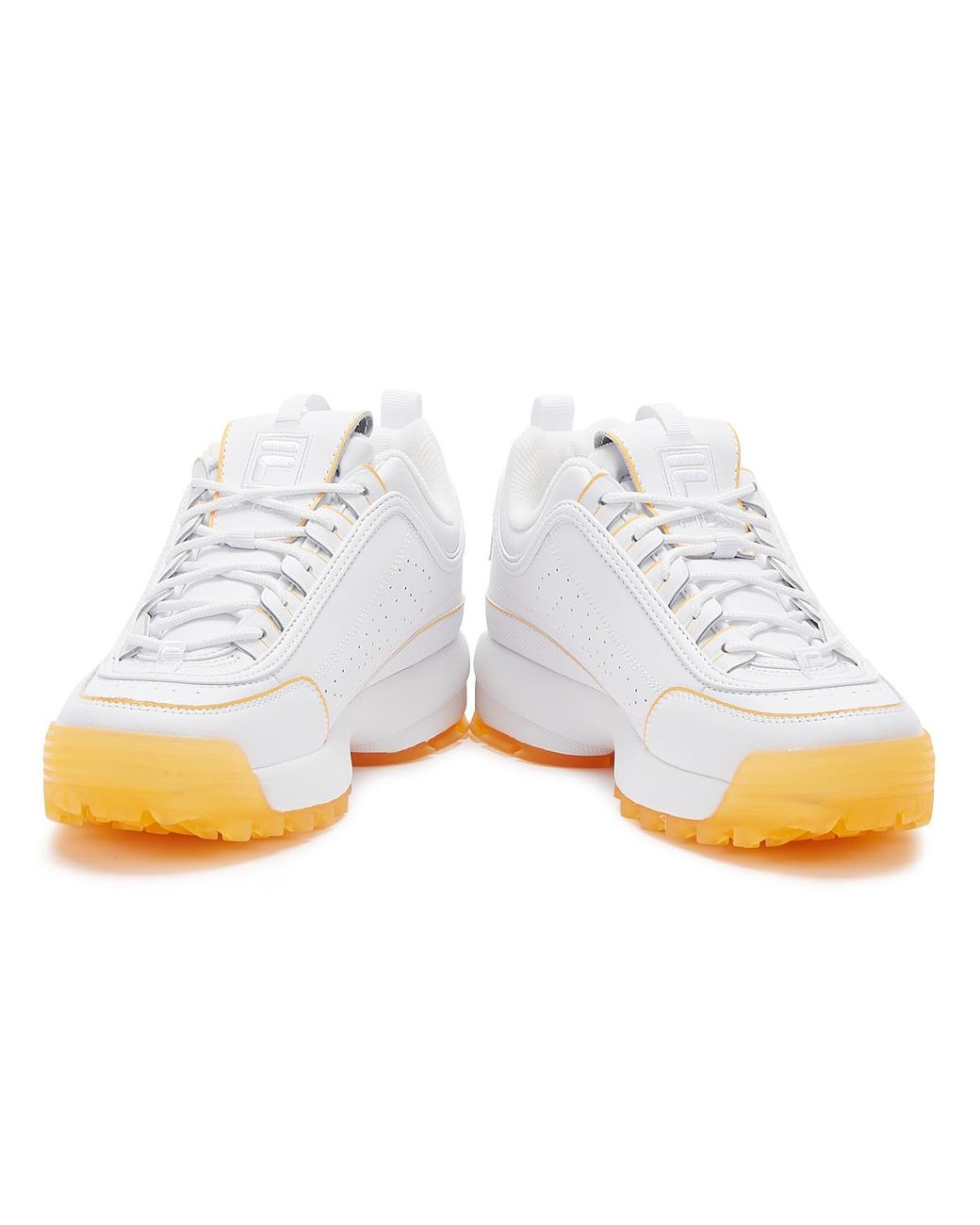 fila trainers orange