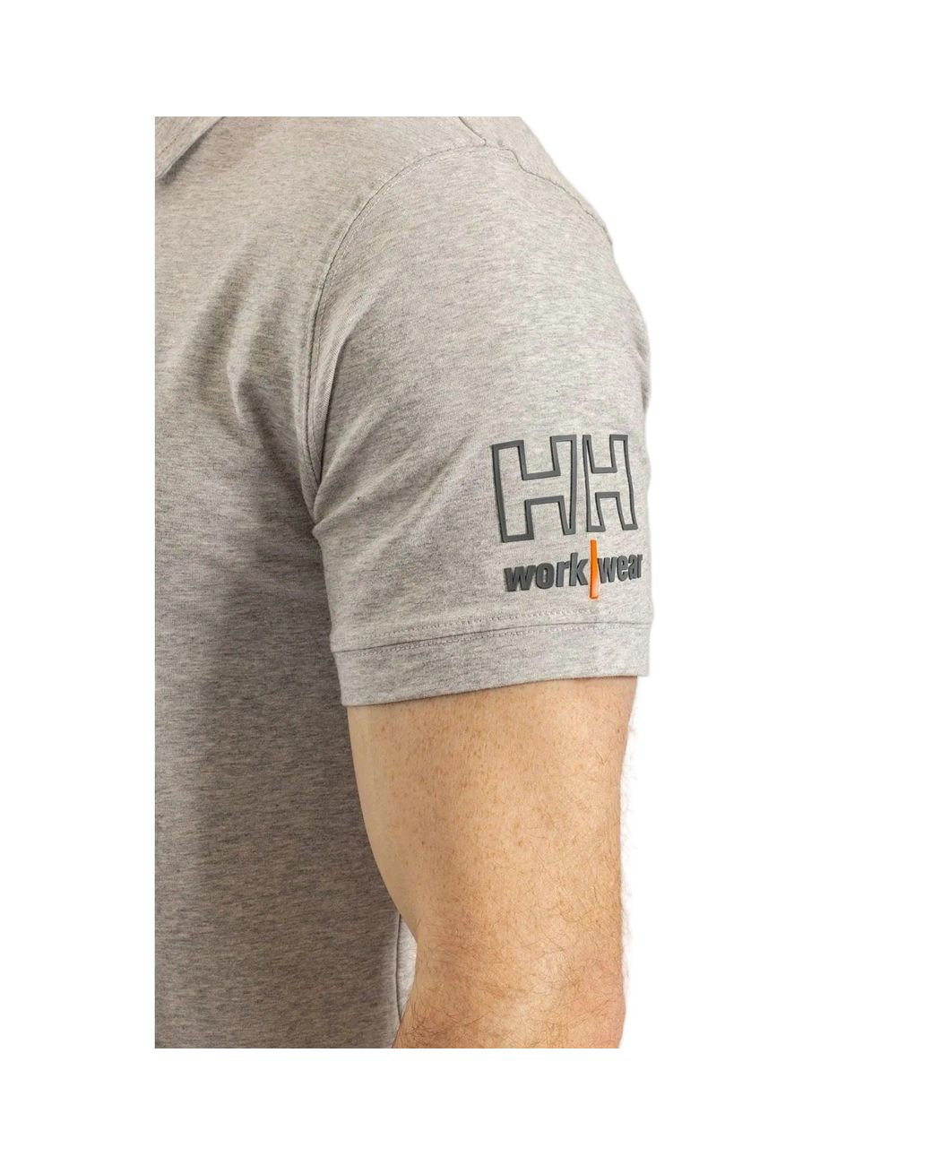 Helly Hansen White Workwear Kensington Cotton Polo Shirt for men