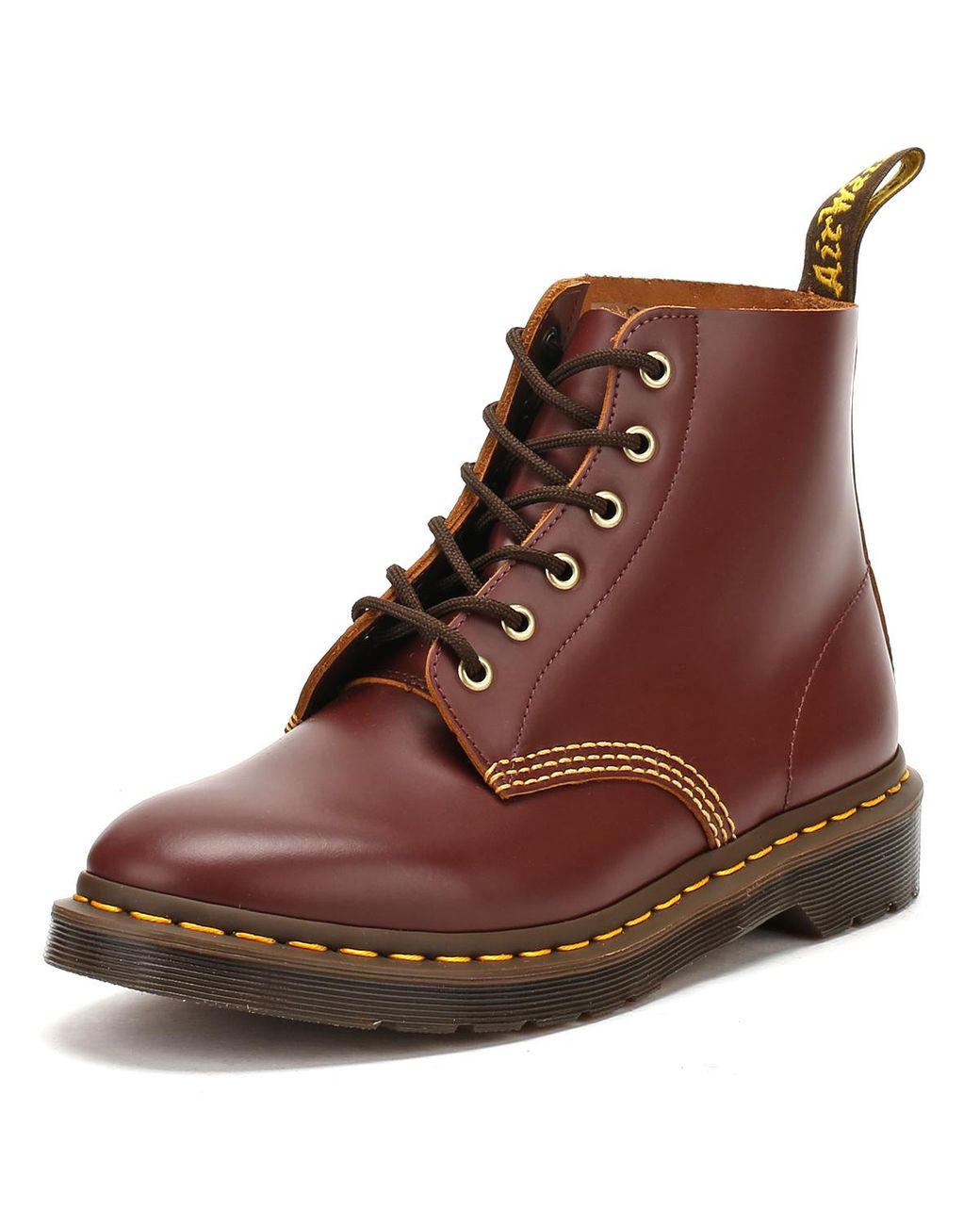 Dr. Martens Leather Dr. Martens Mens Oxblood Archive 101 Vintage Boots in  Brown for Men | Lyst UK