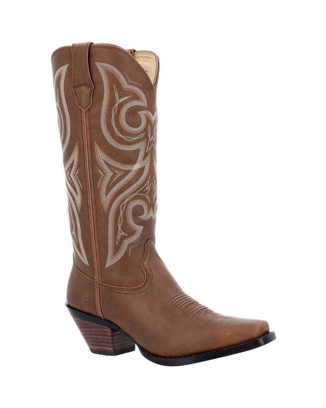 Durango Brown Crush Textile Milk Boots