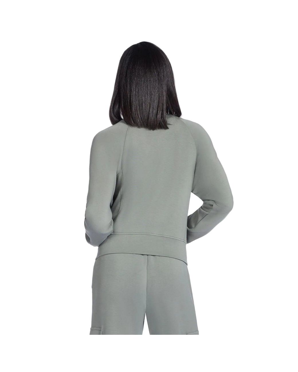 Skechers Gray Skechluxe Elevate Taupe Jacket