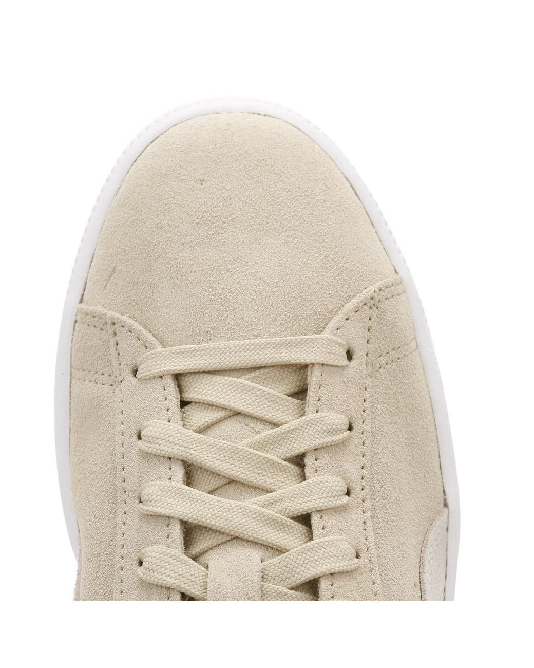 PUMA Womens Beige Safari Suede Classic 