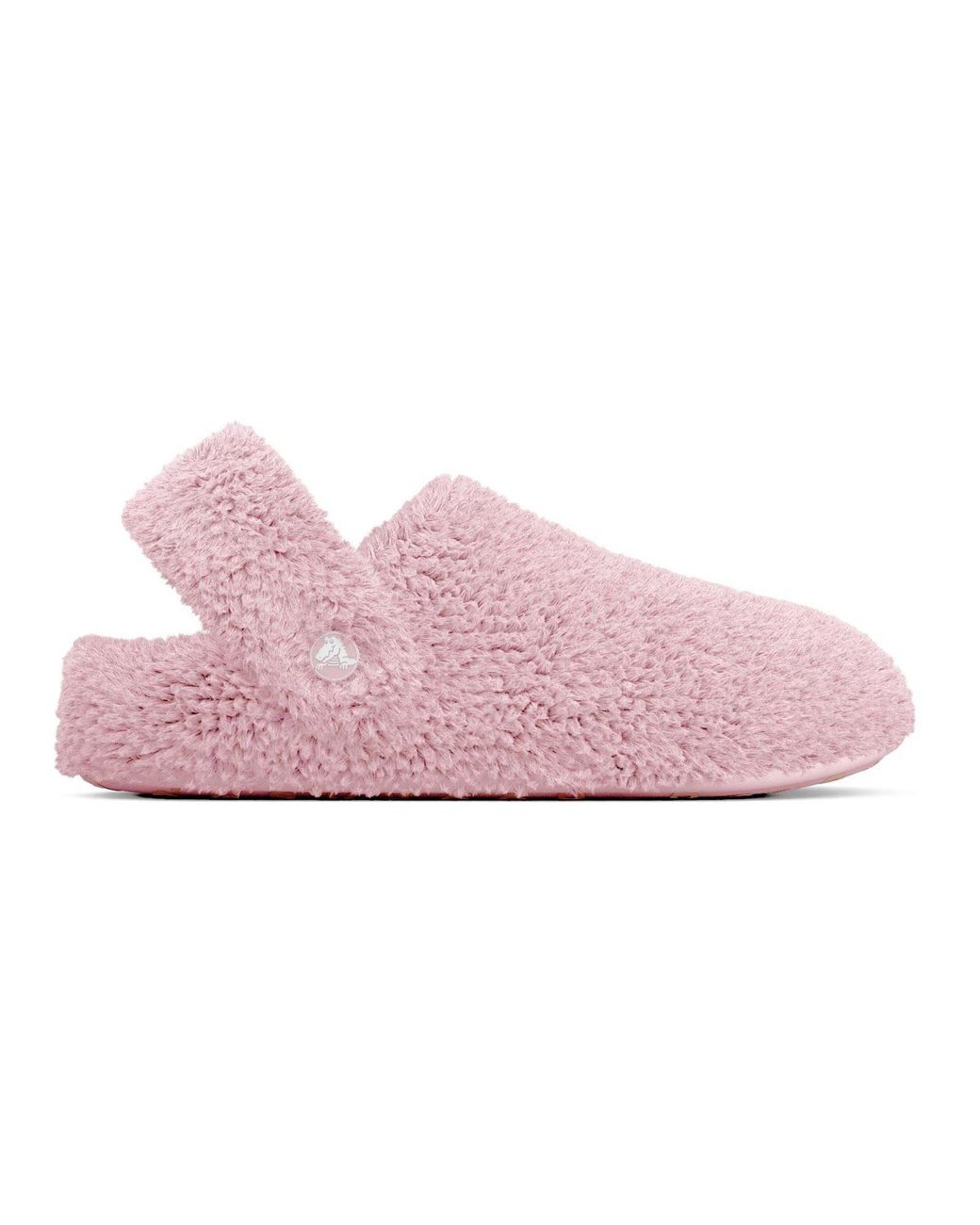 CROCSTM Pink Classic Cozzzy Polyester Girl's Milk Slippers
