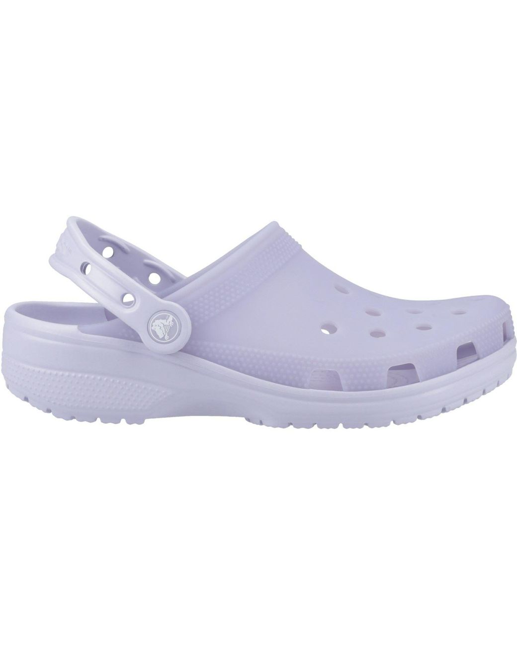 CROCSTM Purple Classic Frosted Synthetic Moon Clogs