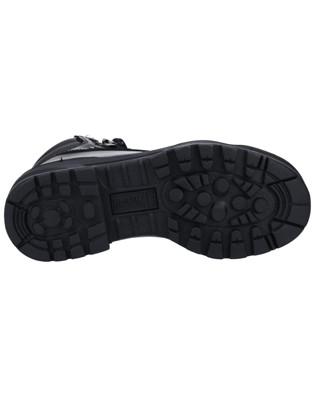 Magnum Black Patrol Cen Leather Safety Boots