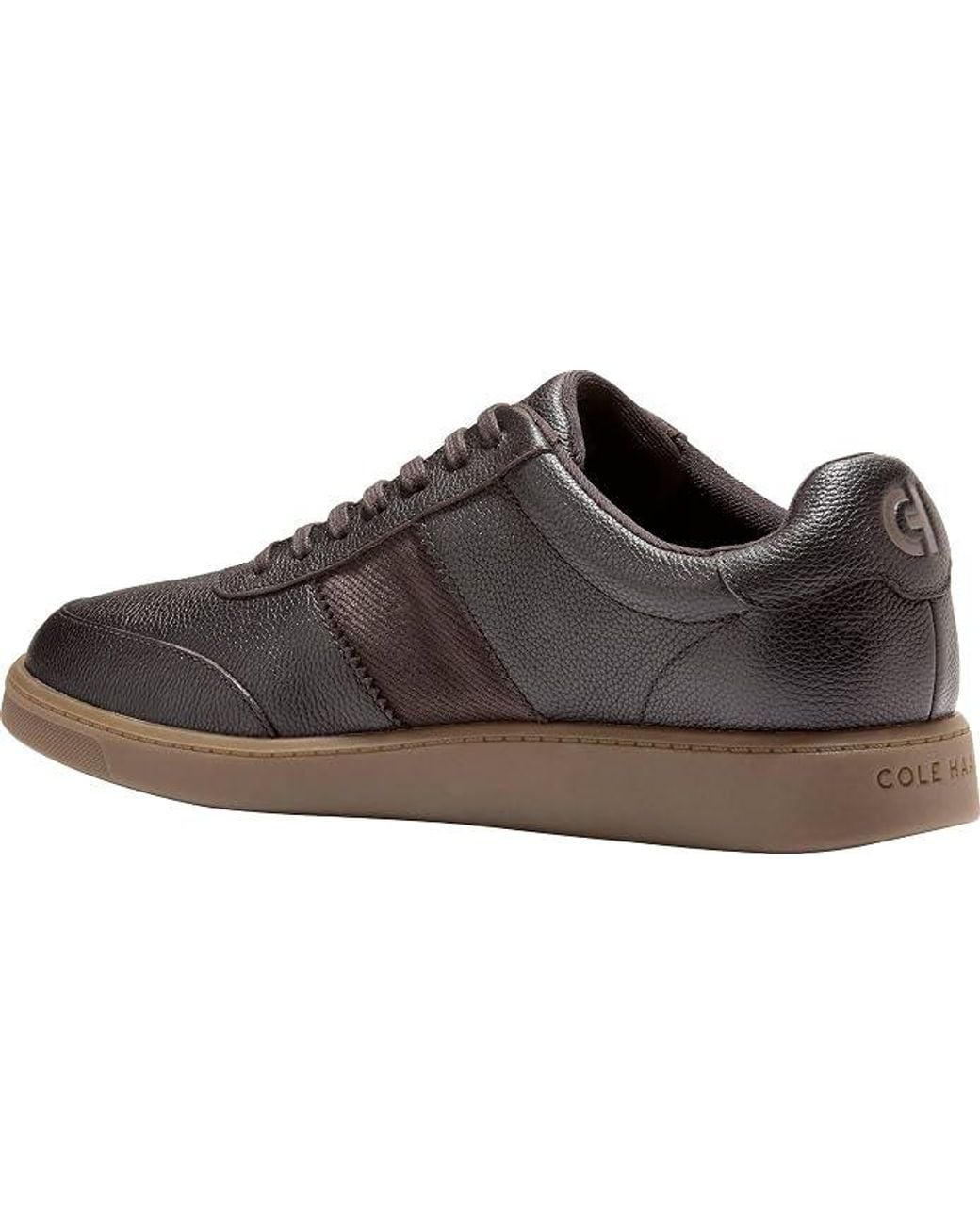 Cole Haan Black Grand Crosscourt Gates Leather Dark Chocolate Trainers for men