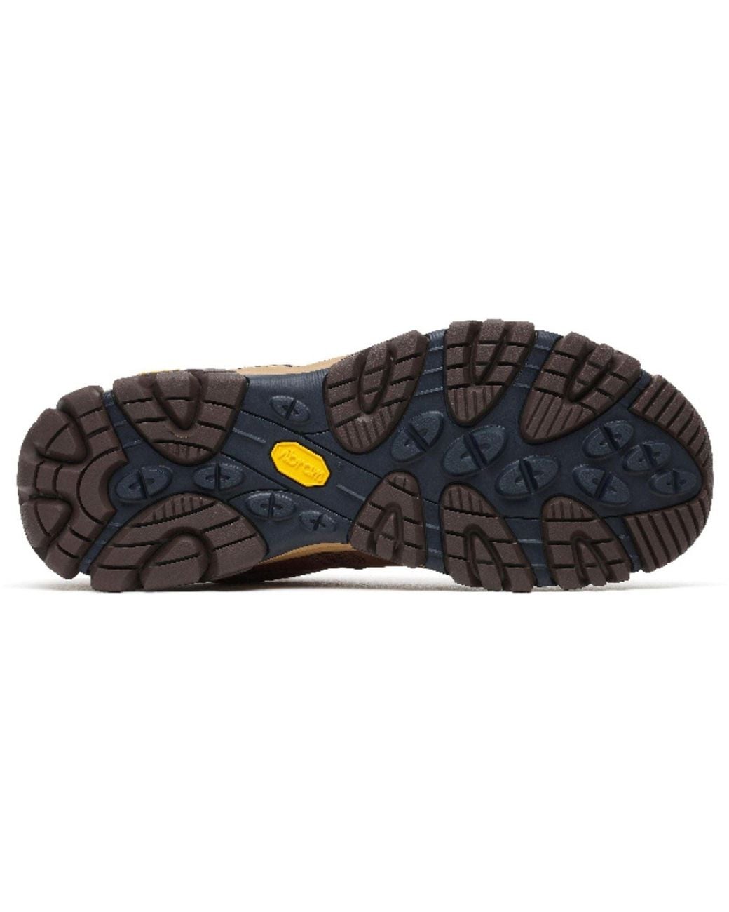 Merrell Brown Moab 3 Suede Umber Hiking Shoes for men