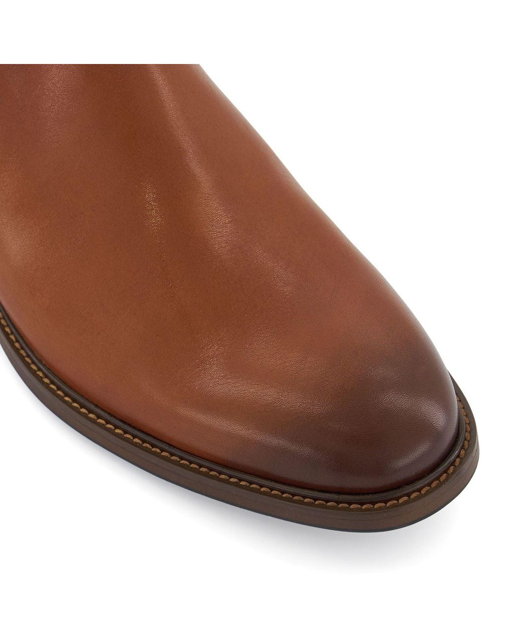Dune Brown Characteristic Leather Boots for men