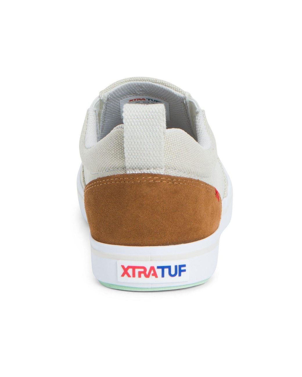 XtraTuf White Sharkbyte Canvas Trainers
