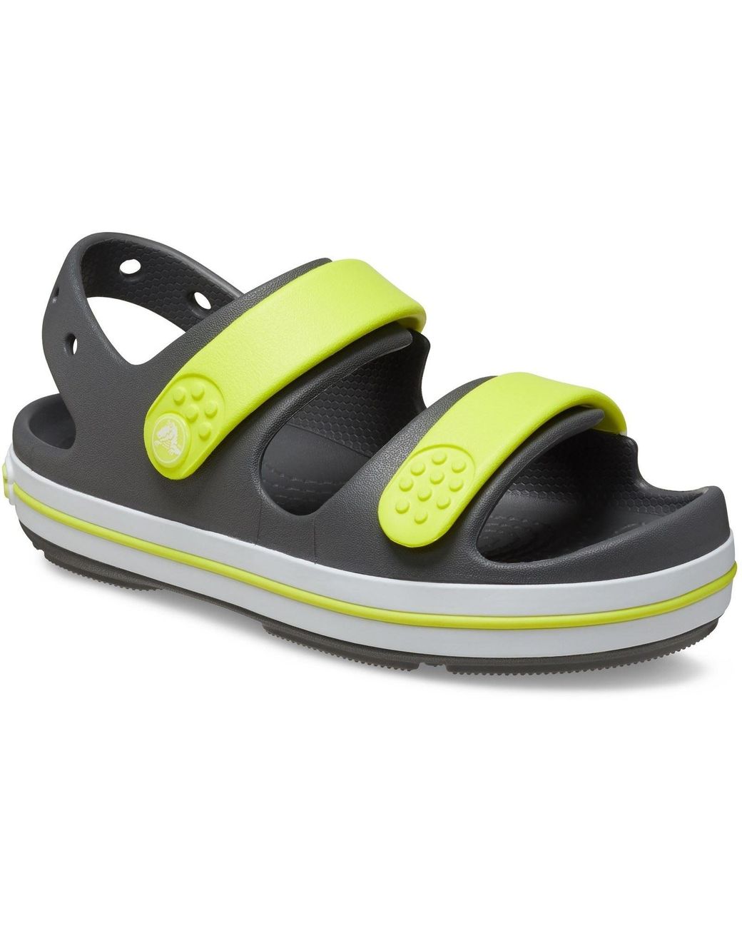 CROCSTM Blue Crocband Play Synthetic Slate/Acidity Sandals