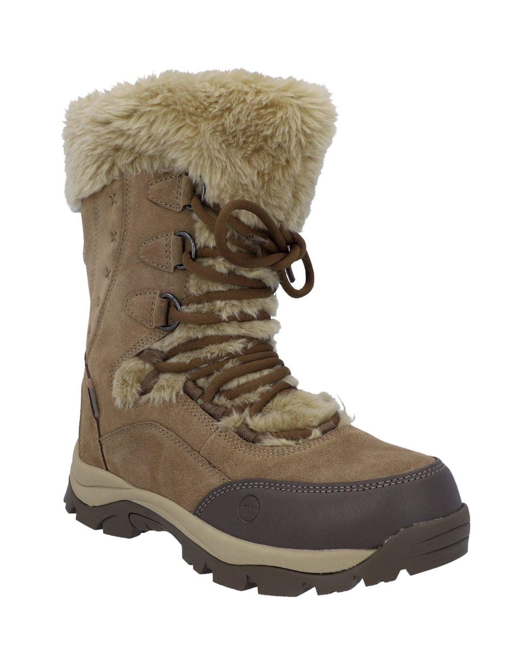 Hi-tec Brown Mortiz 200 Leather Hiking Boots