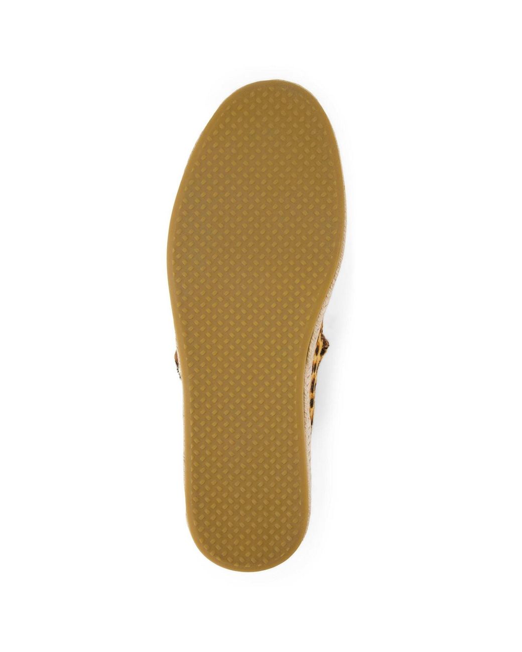 TOMS Brown Carolina Mary Jane Leather Leopard Print Espadrilles