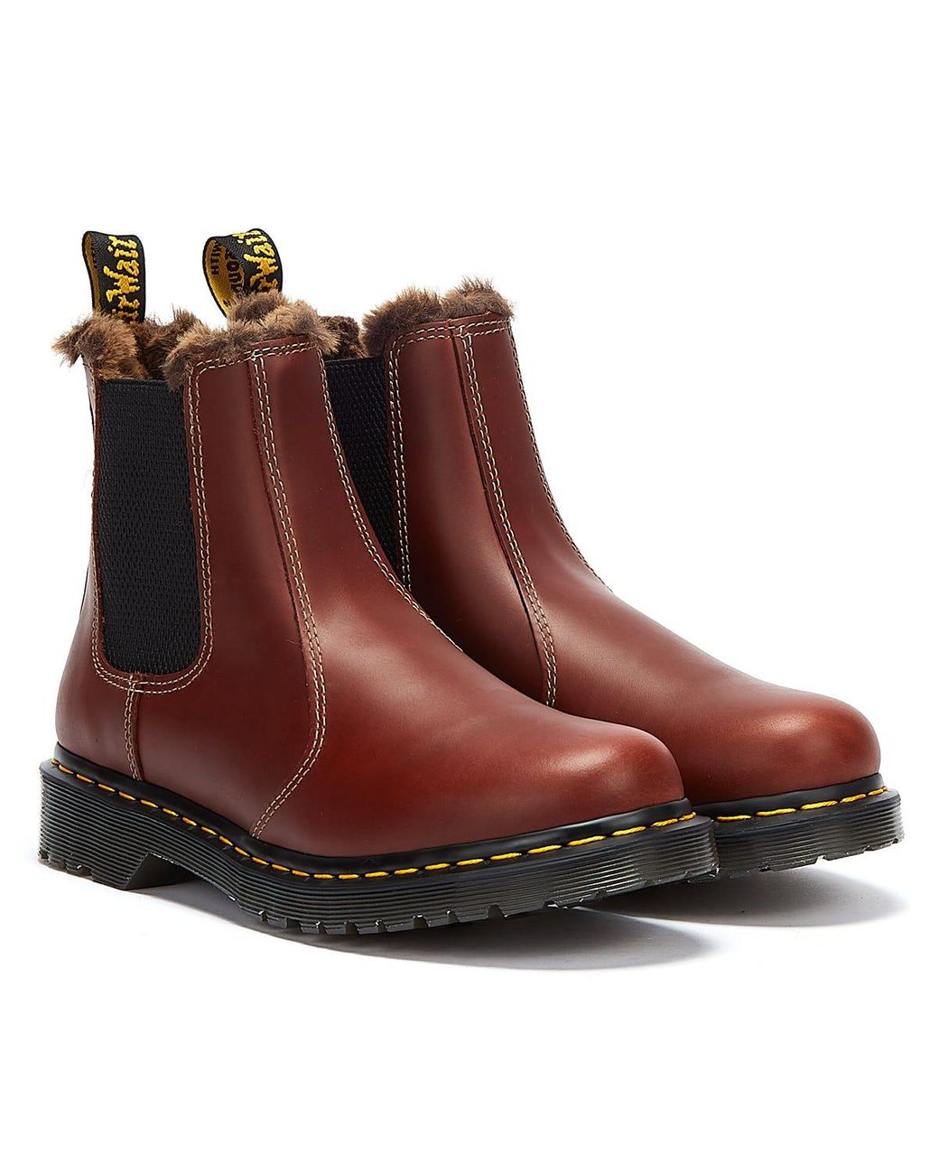 Dr. Martens 2976 leonore abruzzo wp e stiefel in Braun | Lyst AT