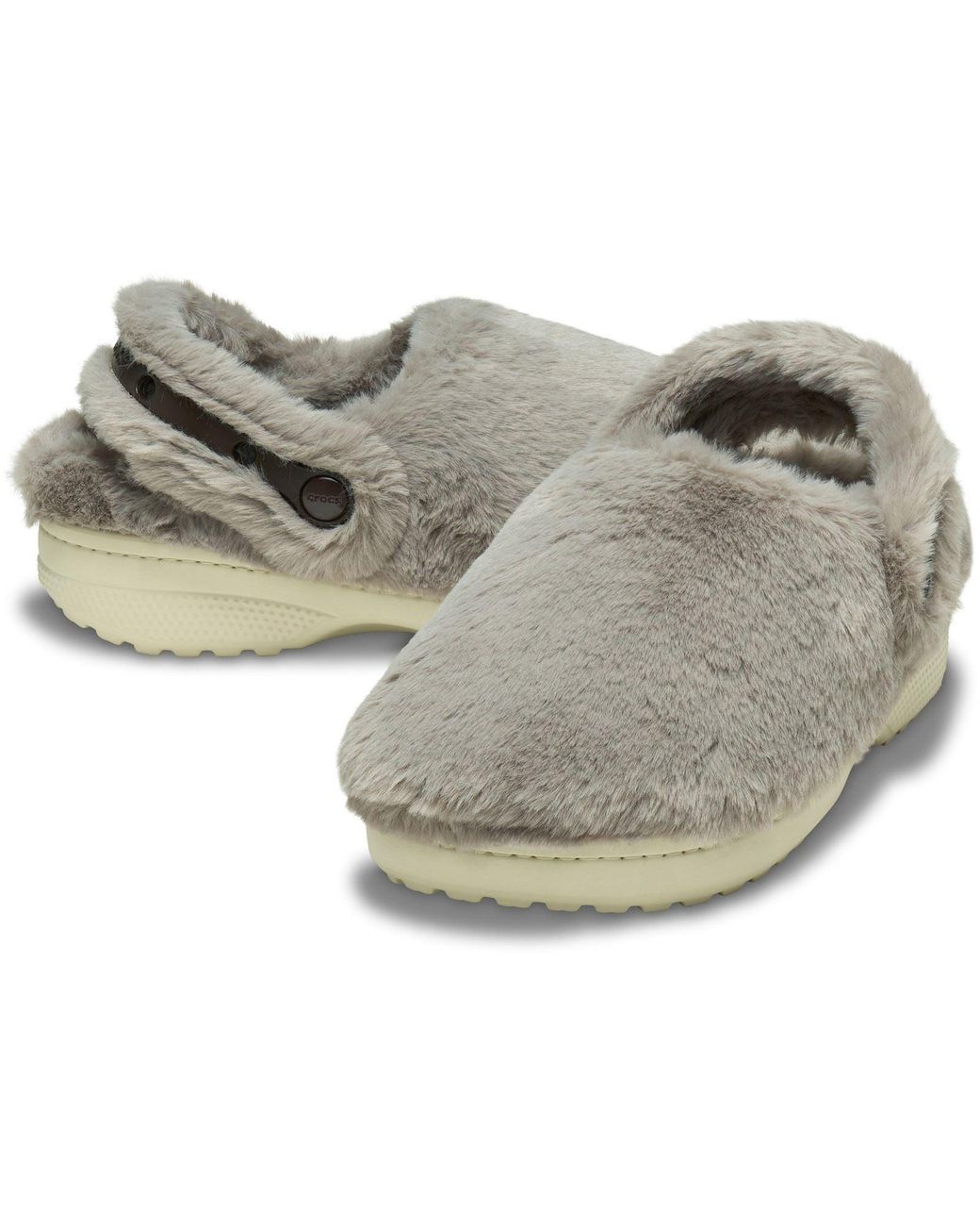 CROCSTM Gray Classic Unfurgettable Polyester Mushroom Clogs