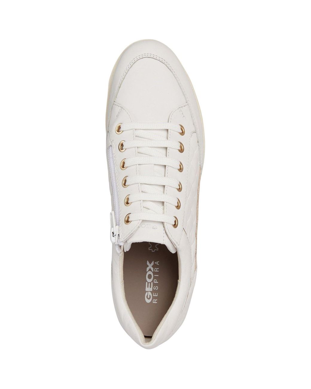 Geox White D Myria A Trainers