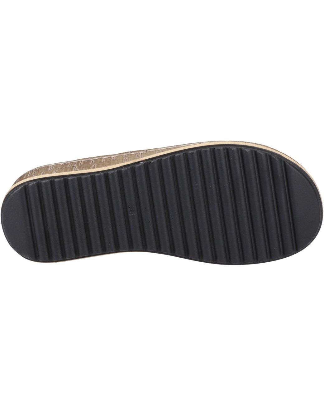 Hush Puppies Brown Elissa Toepost Suede Sandals