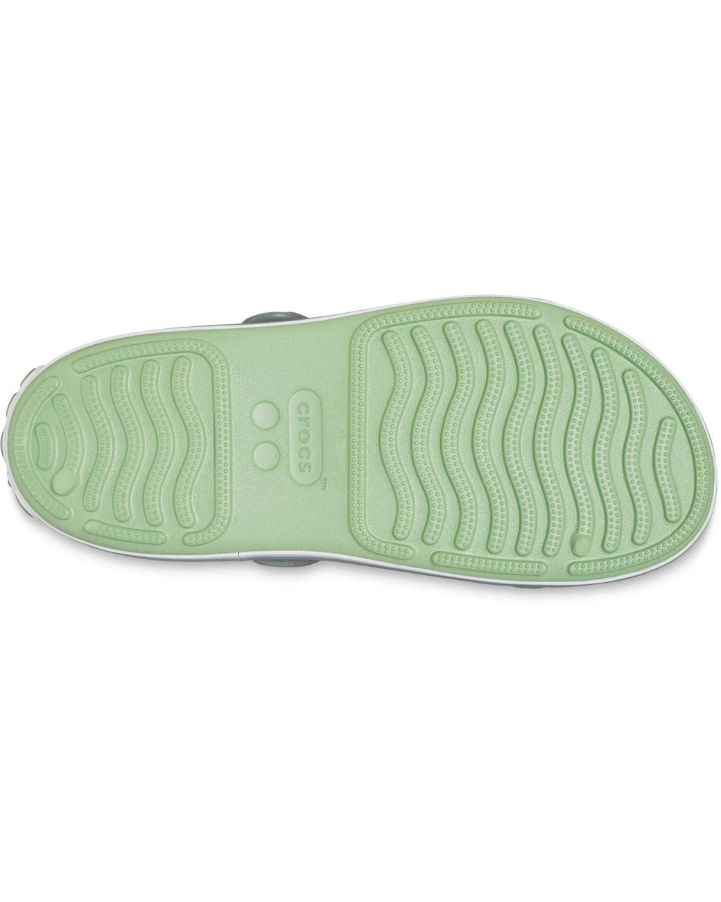 CROCSTM Green Toddler Crocband Play Synthetic Fair/Dusty Sandals