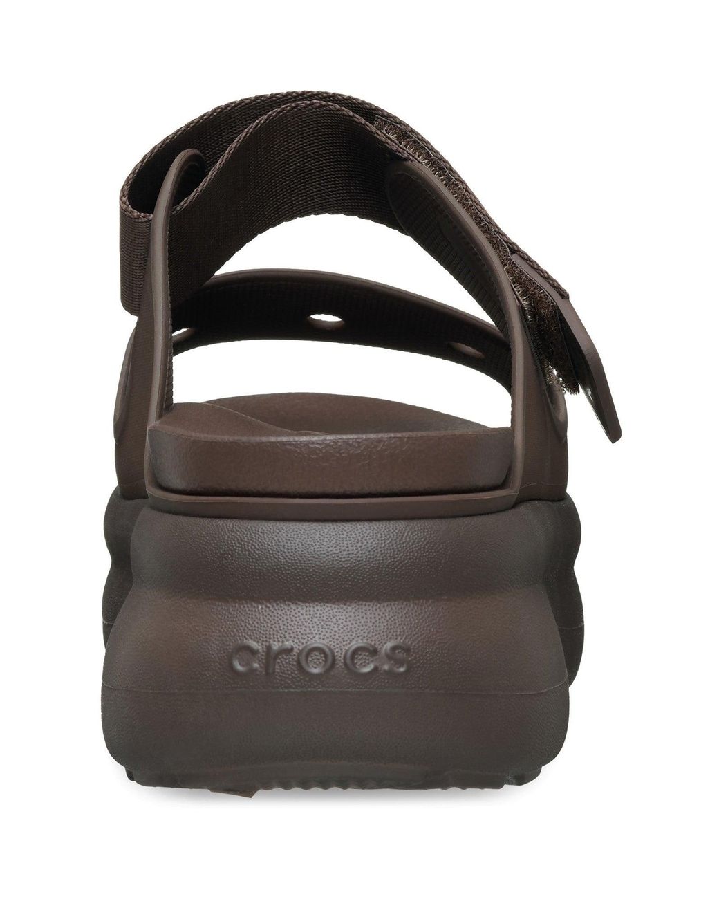 CROCSTM Brown Soho Two Strap Eva Coffee Sandals