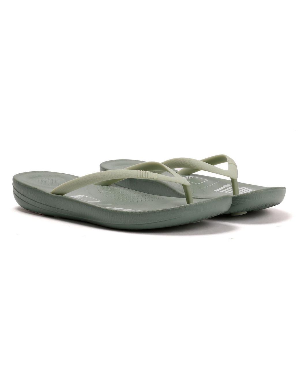 Fitflop Green Iqushion X Pantone Flip-Flops