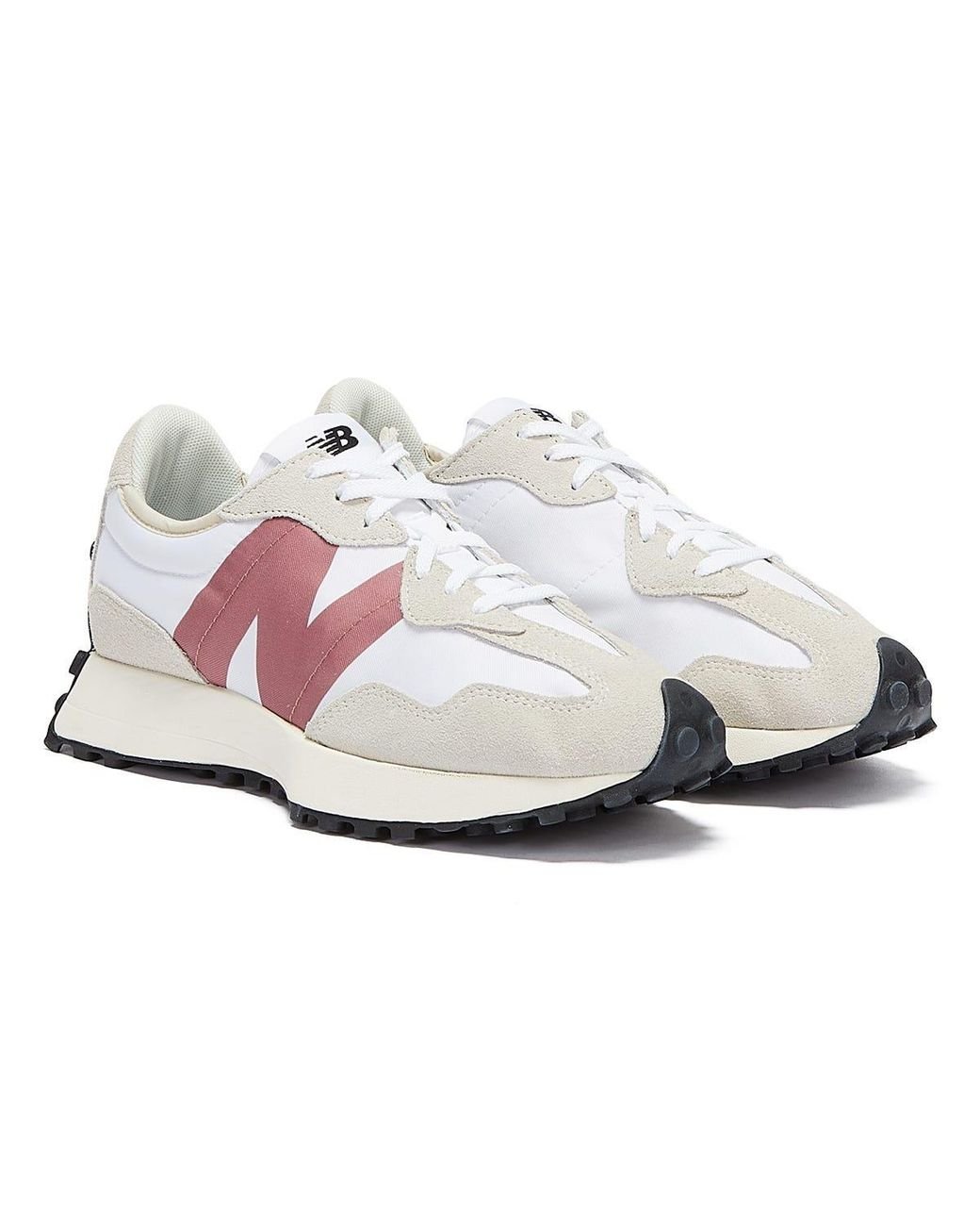 New Balance 327 / Pink Trainers in | Lyst UK