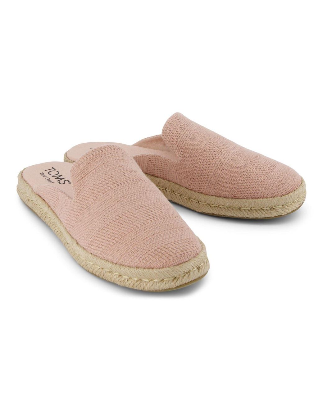 TOMS Multicolor Santiago Mule Textile Pale Mules