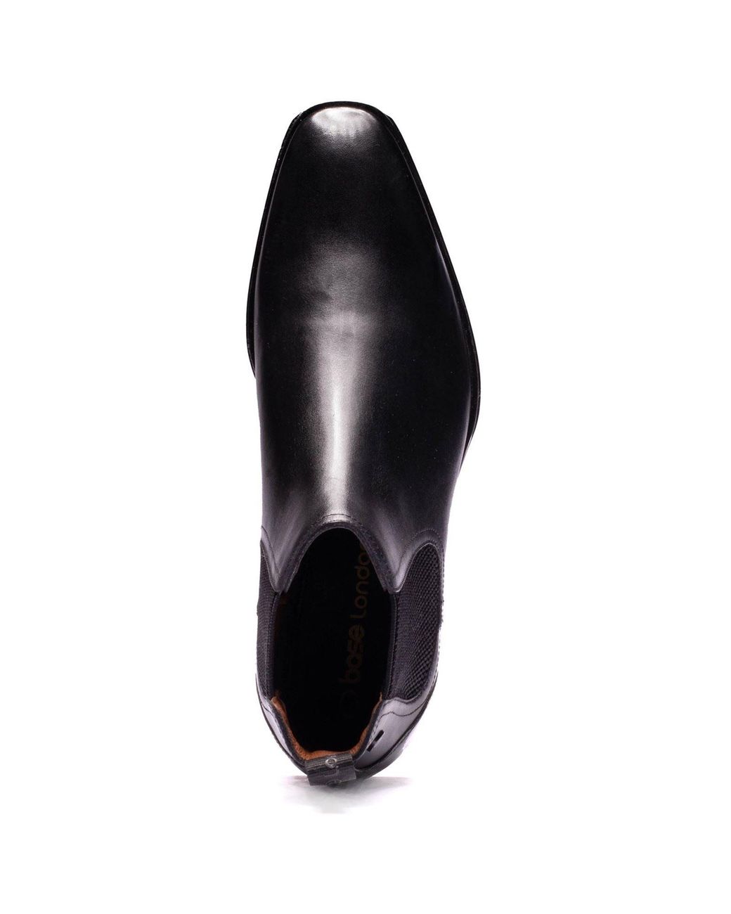 Base London Blue Ellison Leather Boots for men