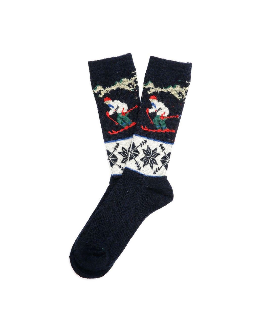 Anonymous Ism Black Ski Jq Crew Socks for men