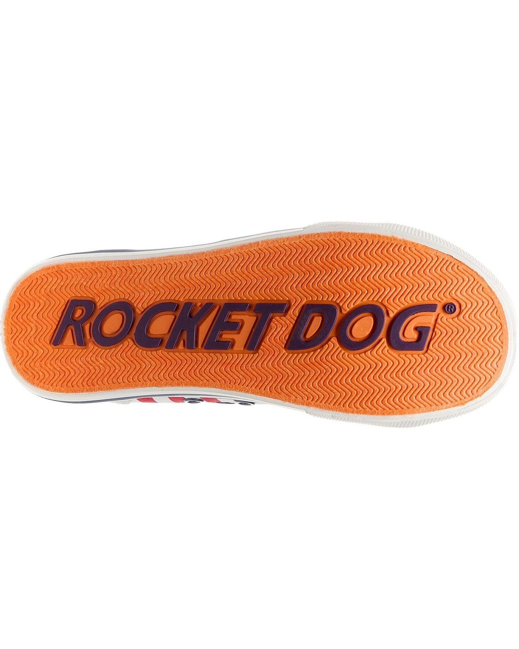 Rocket Dog Blue Jazzin Spangle Cotton Trainers