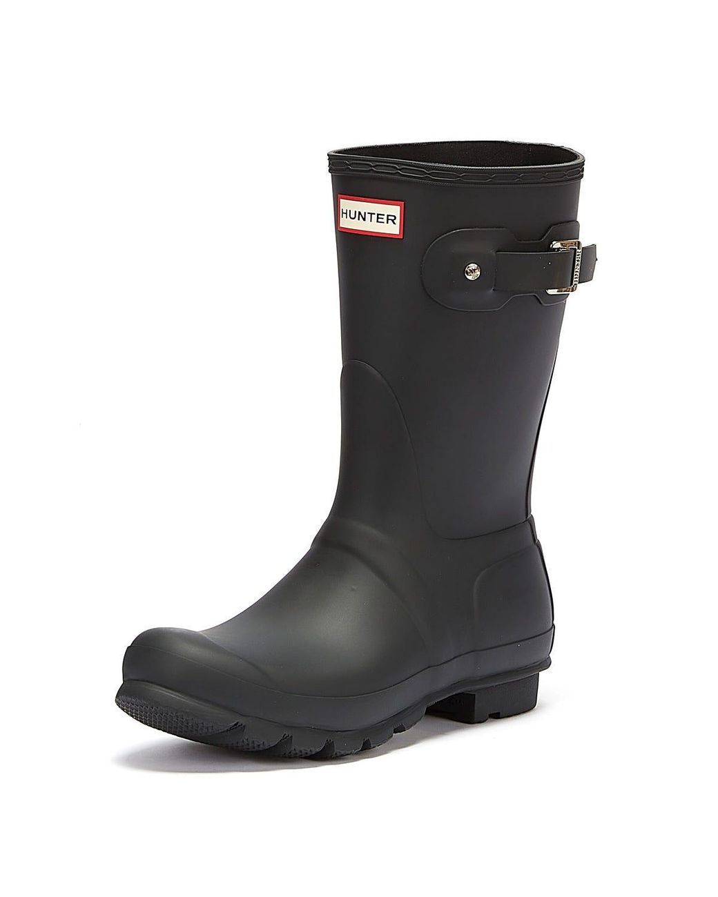 Hunter Black Original Short Wellies