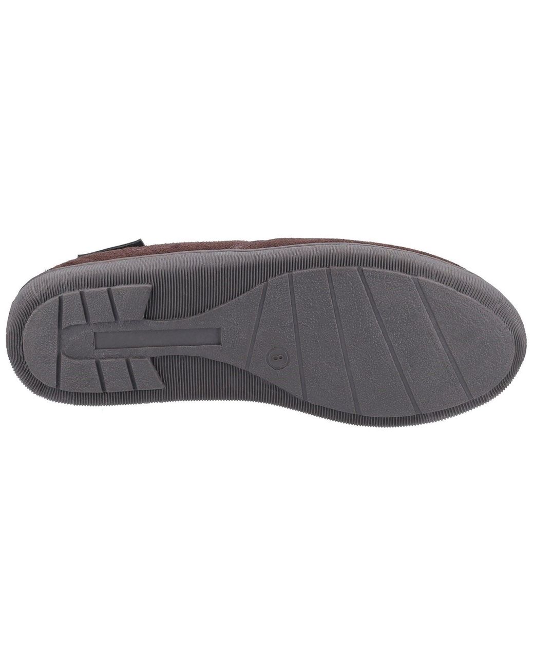 Hush Puppies Brown Arnold Suede Slippers for men