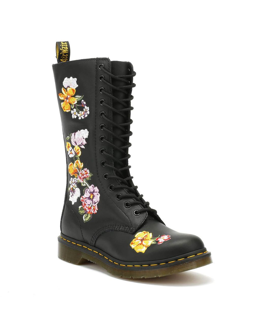 Dr. Martens 1914 Vonda Ii Floral (black Softy T) Boots | Lyst UK