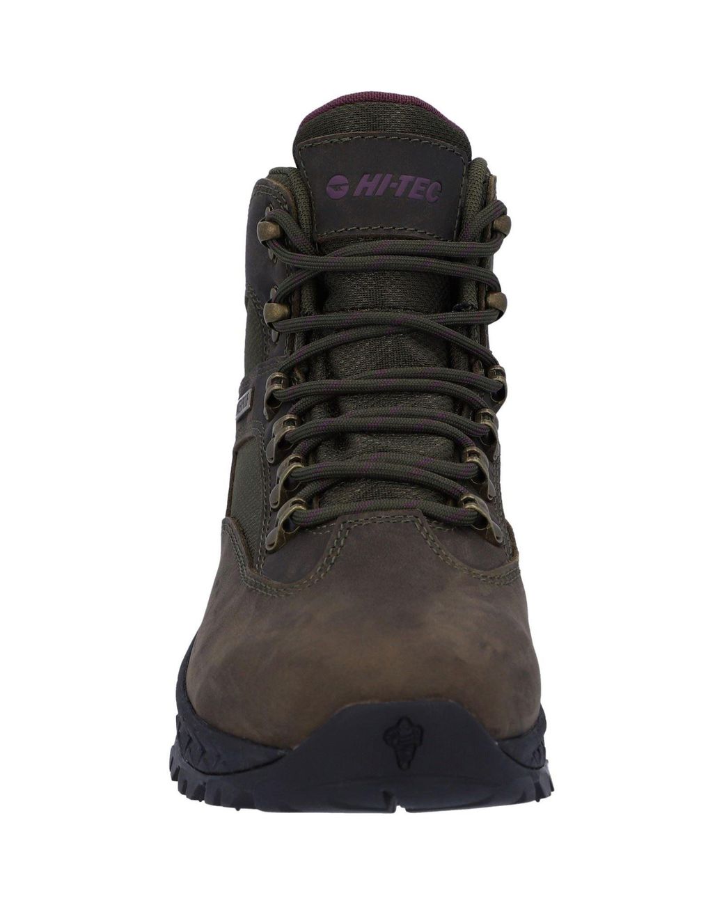 Hi-tec Black Euro Trail Leather Hiking Boots