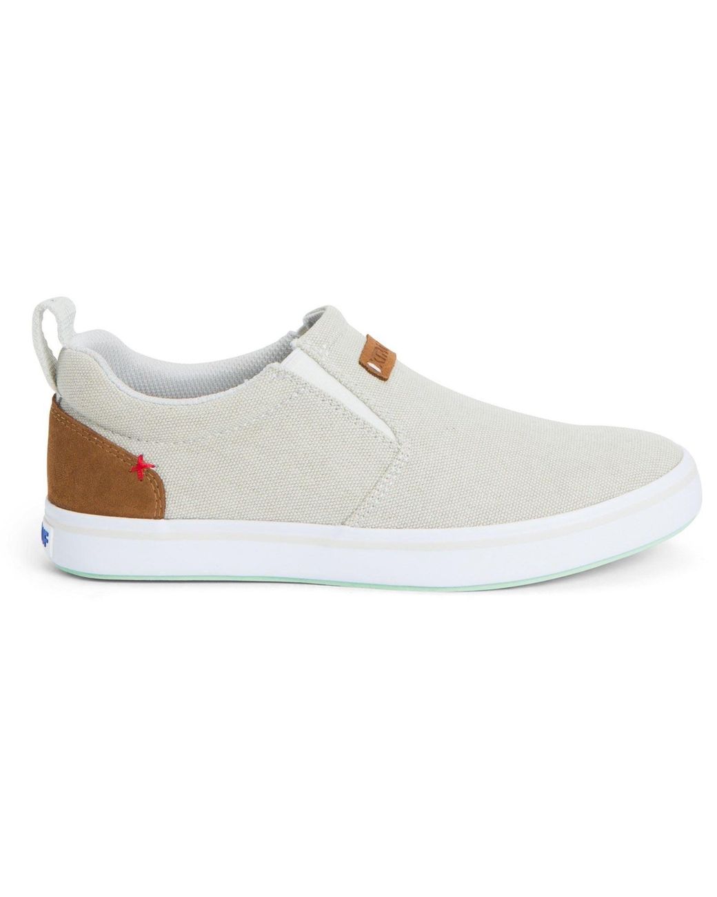 XtraTuf White Sharkbyte Canvas Trainers