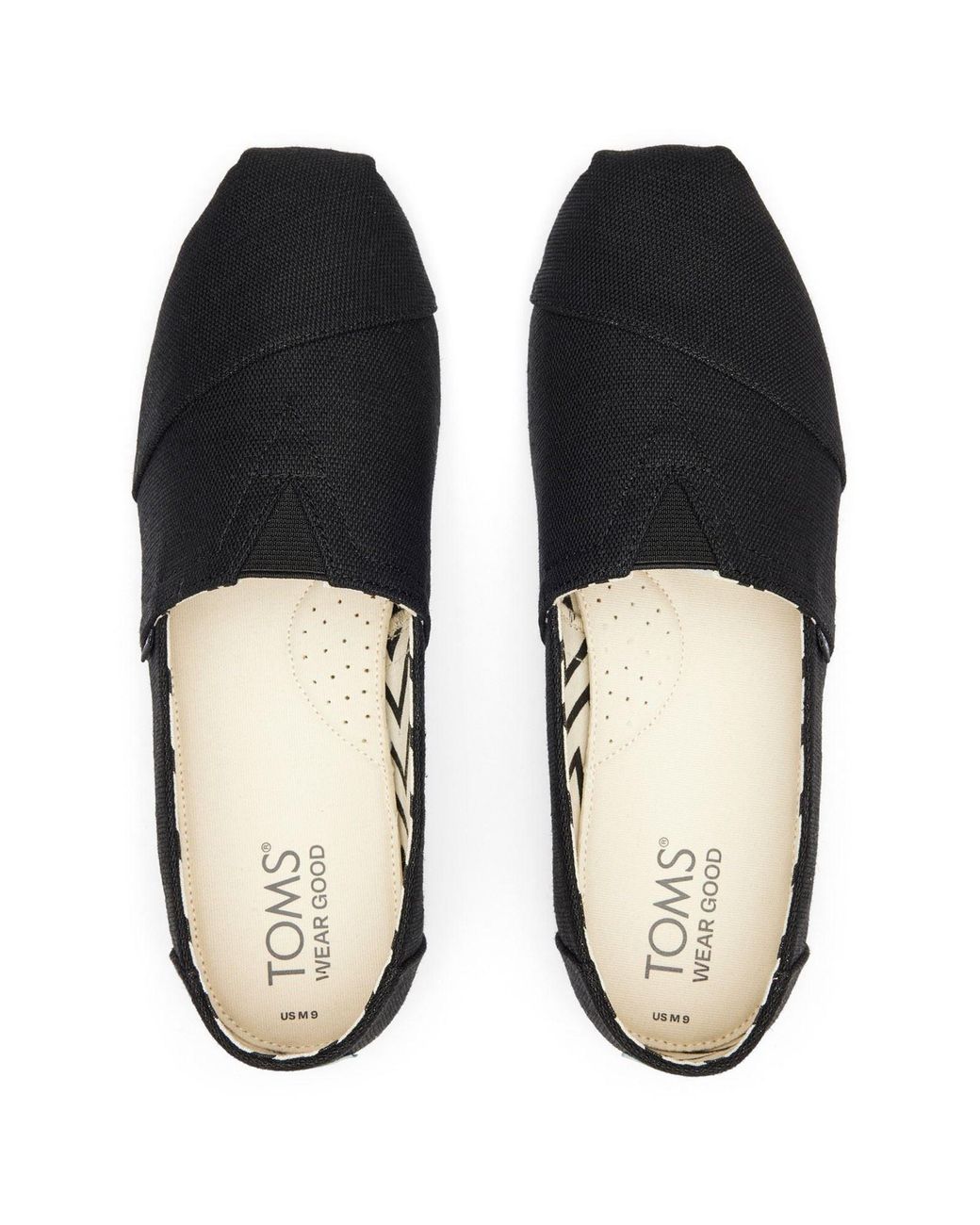 TOMS Blue Alpargata Cotton Sandals