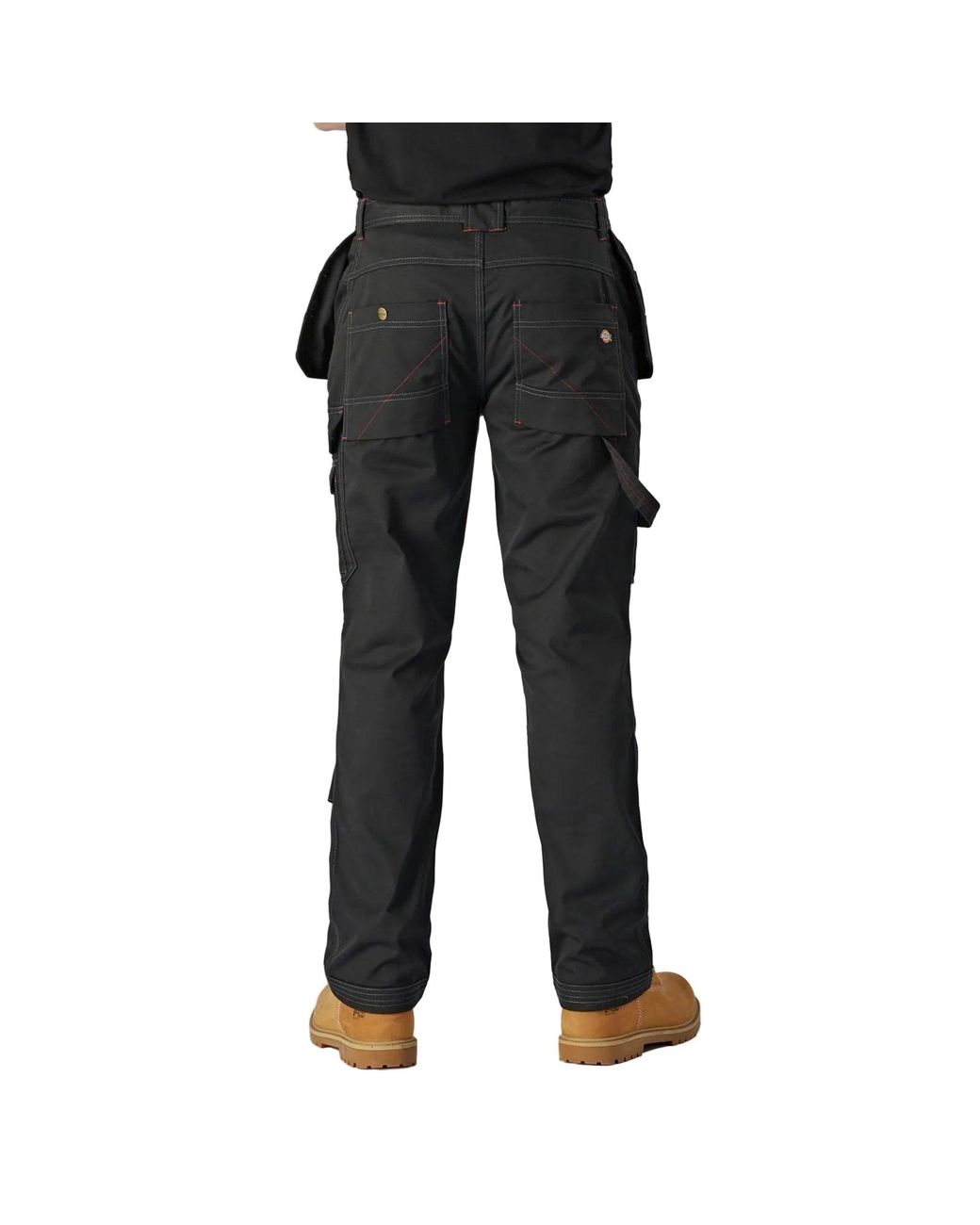 Dickies Black Redhawk Pro Synthetic Outdoor Trousers for men