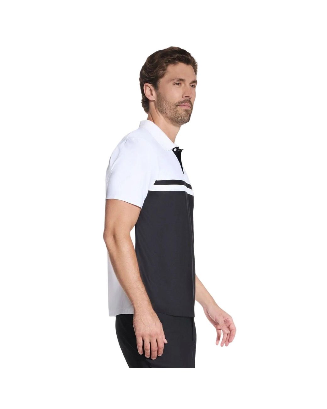 Skechers White Ace Tour Polo Polyester Polo Shirt for men