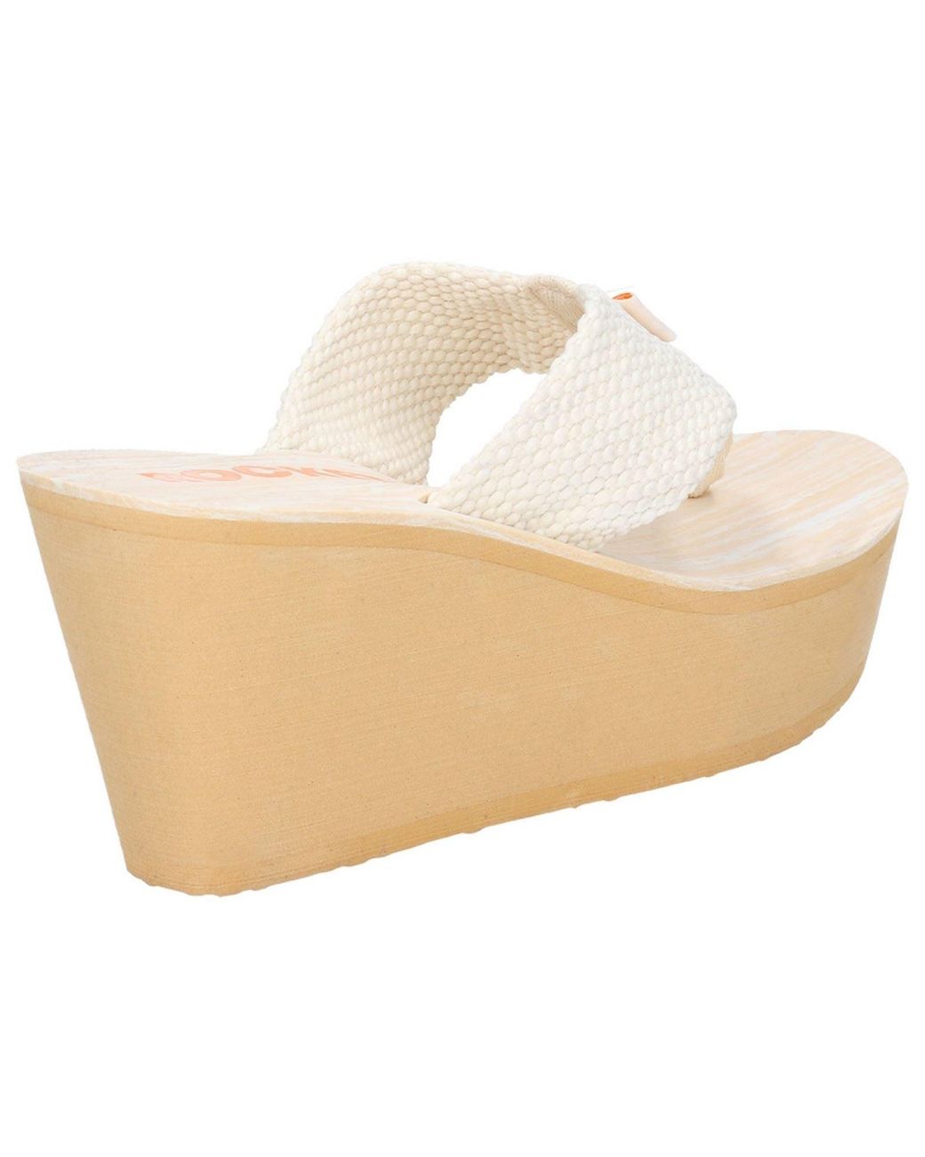 Rocket Dog White Diver Nylon Wedges