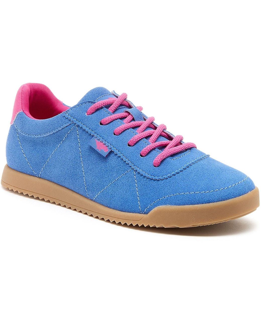 Rocket Dog Blue Bertie Pella Textile Trainers