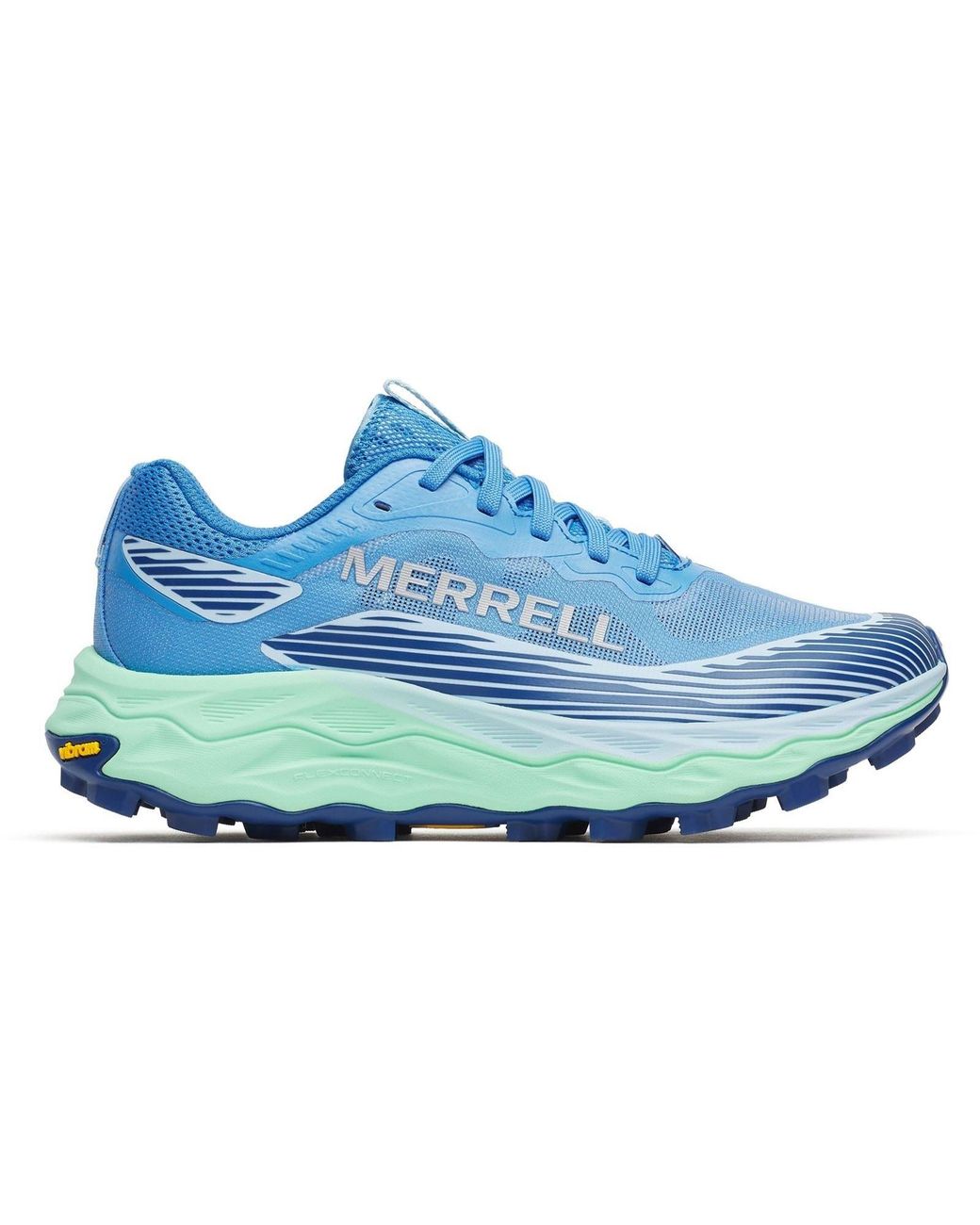 Merrell Blue Agility Peak 6 Runner Polyurethane Admiral Trail Running Shoes