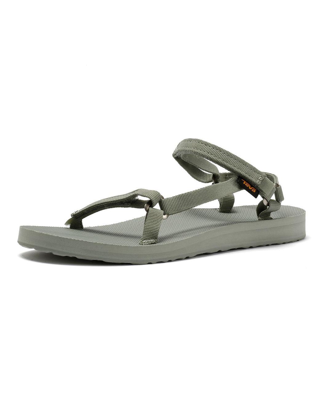 Teva Black Original Universal Slim Seagrass Sandals