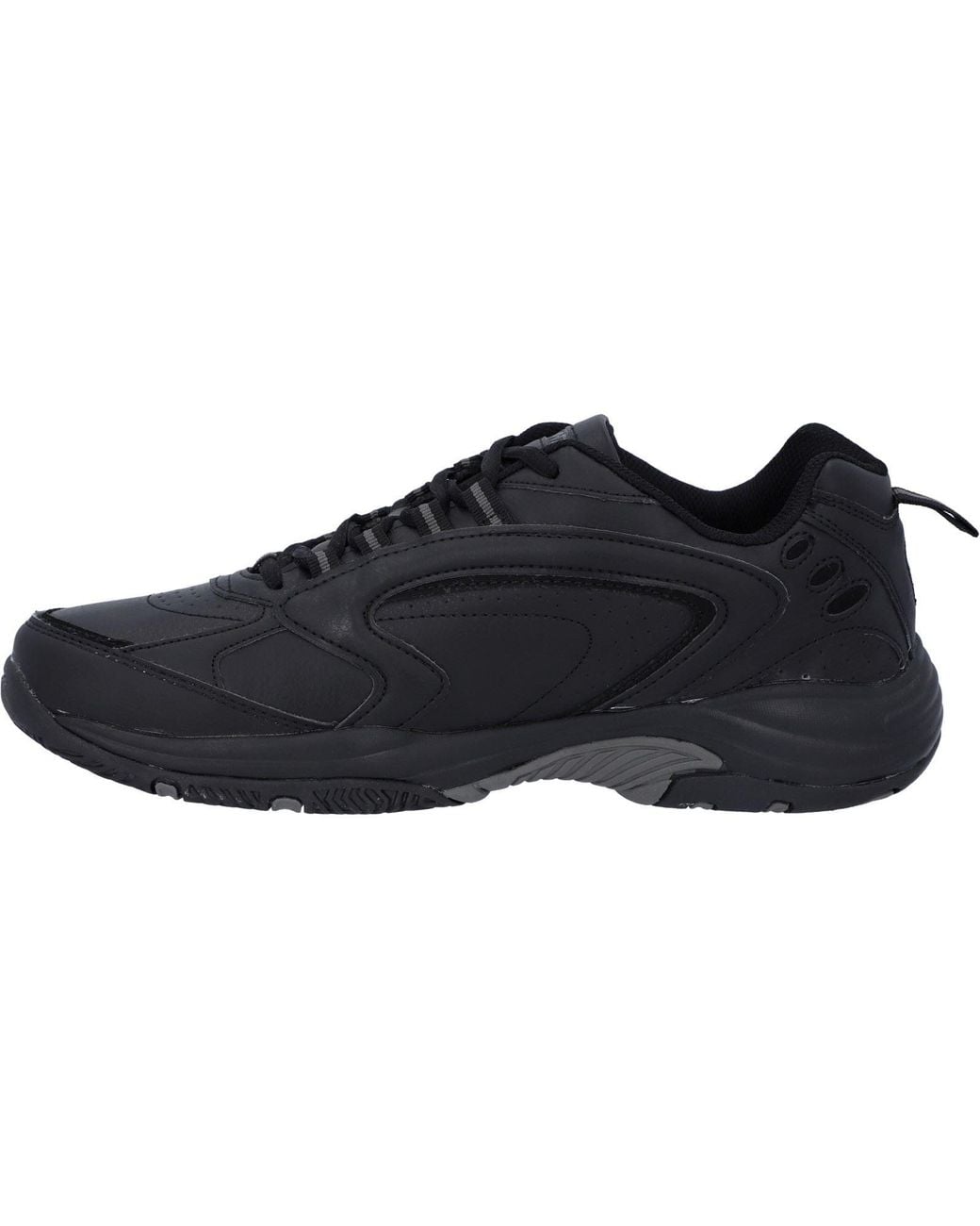Hi-tec Black Blast Lite Wide Synthetic Trainers for men
