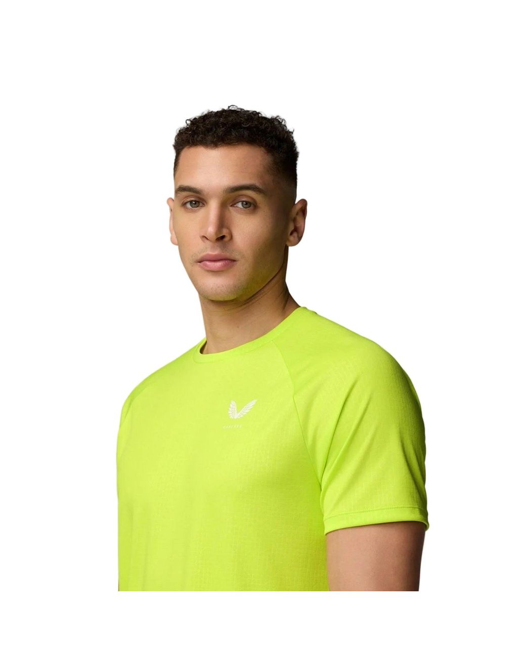 Castore Green Adapt T-Shirt Polyester Activewear T-Shirts for men