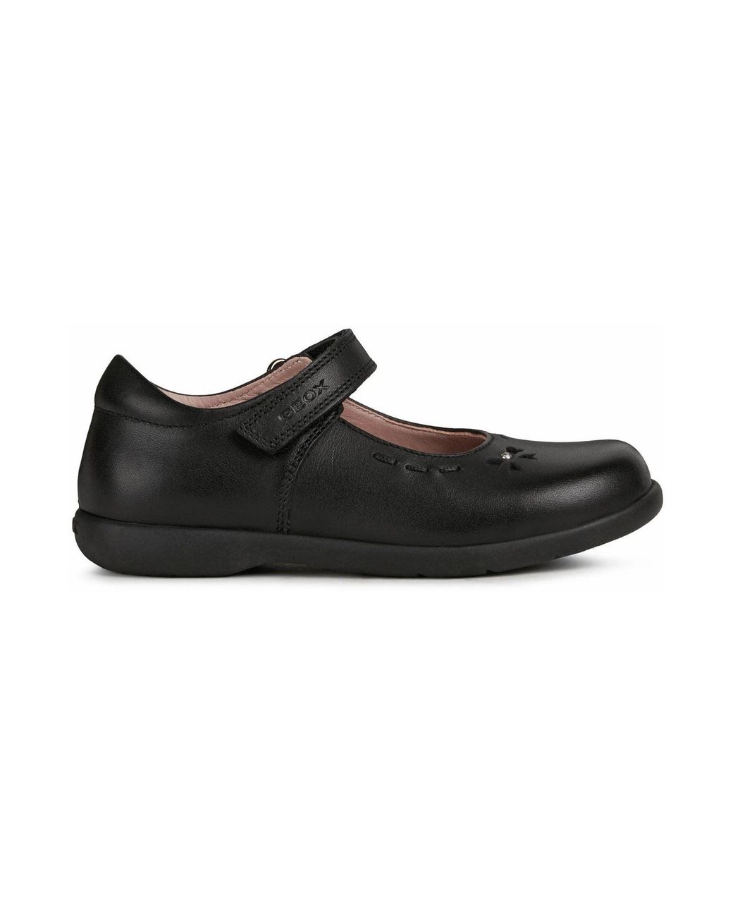 Geox Black Naimara Leather Shoes