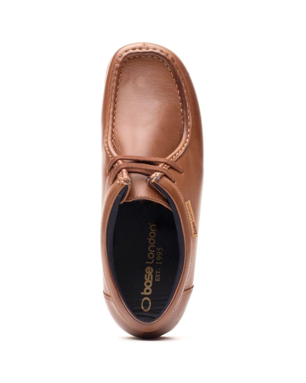 Base London Brown Koko Leather Moccasins Shoes for men