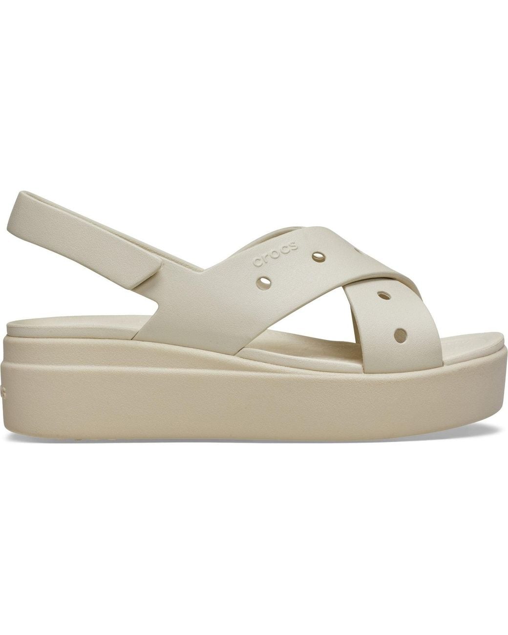 CROCSTM Metallic Brooklyn 4U Eva Frappe Sandals