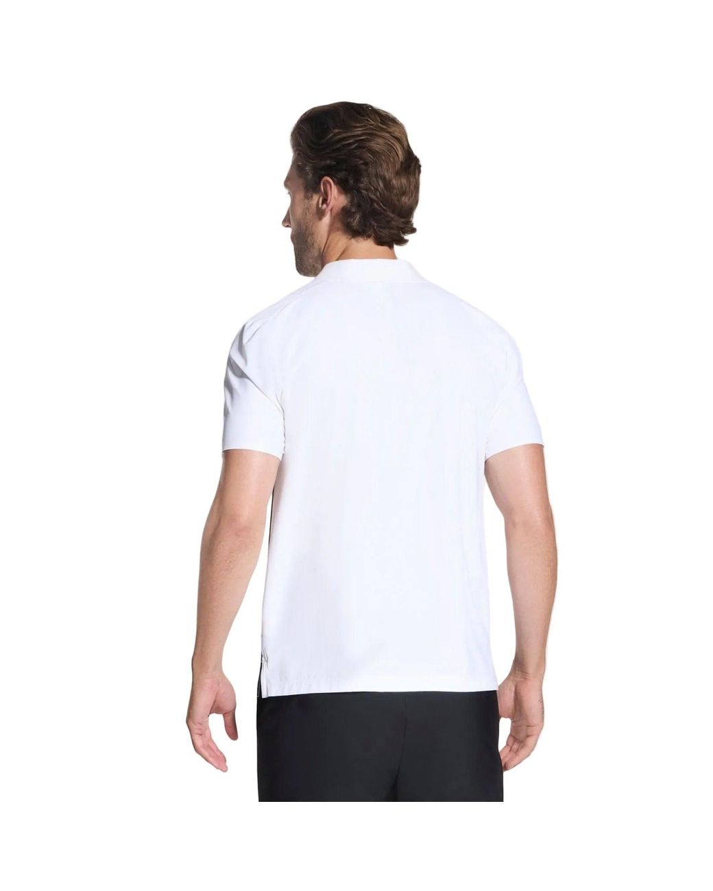 Skechers White Ace Tour Polo Polyester Polo Shirt for men