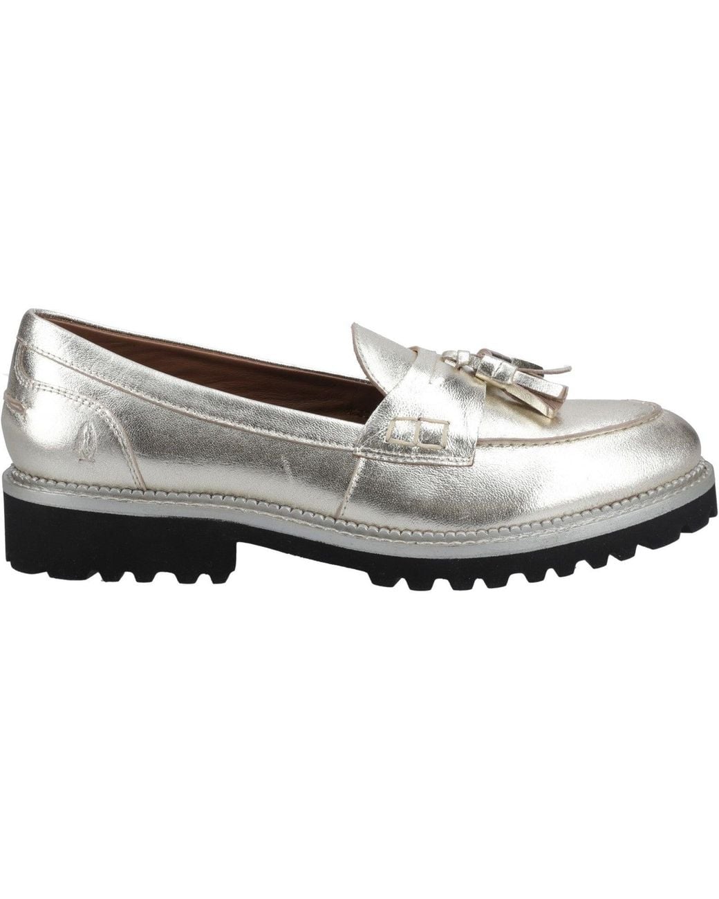 Hush Puppies White Ginny Loafer Slip On Shoes